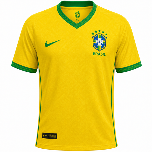 Brazil Home Jersey – Size XL
