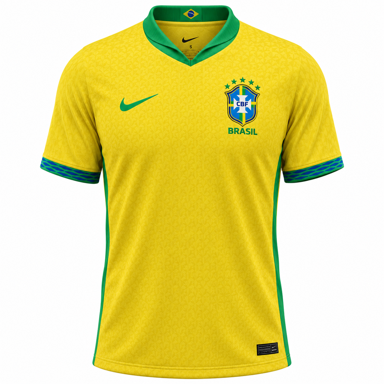 Brazil Home Jersey – Size S