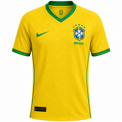 Brazil Home Jersey – Size L