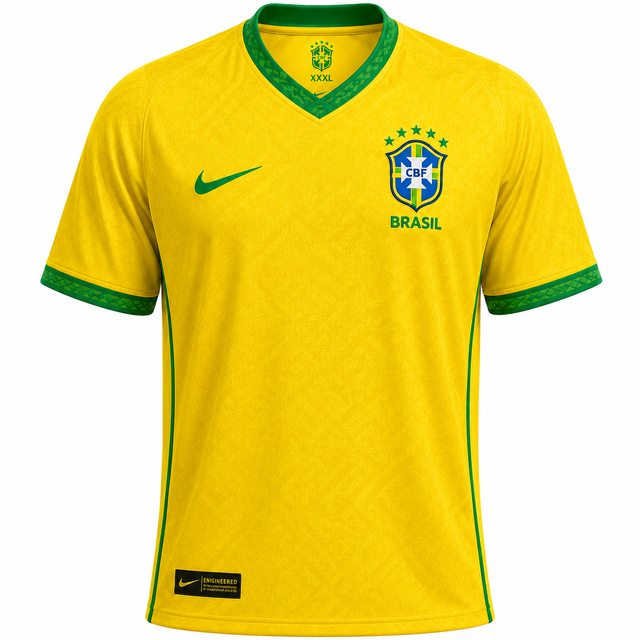 Brazil Home Jersey – Size XXXL
