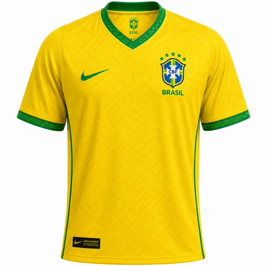 Brazil Home Jersey – Size XXXL